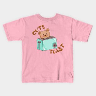 Cute Toast Kids T-Shirt